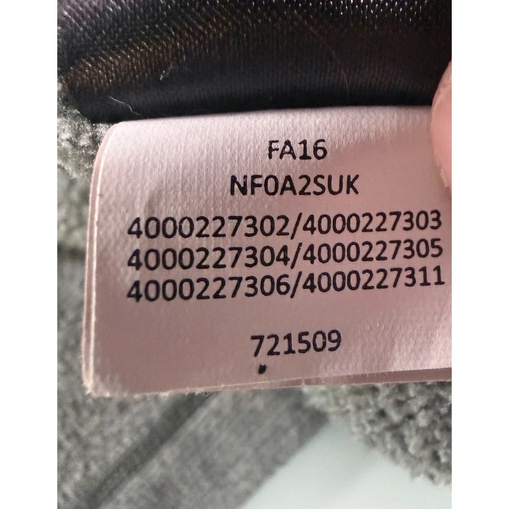 The North Face TKA Glacier 1/4-Zip Gray Mens Fleece Mock-Neck Pullover - Medium